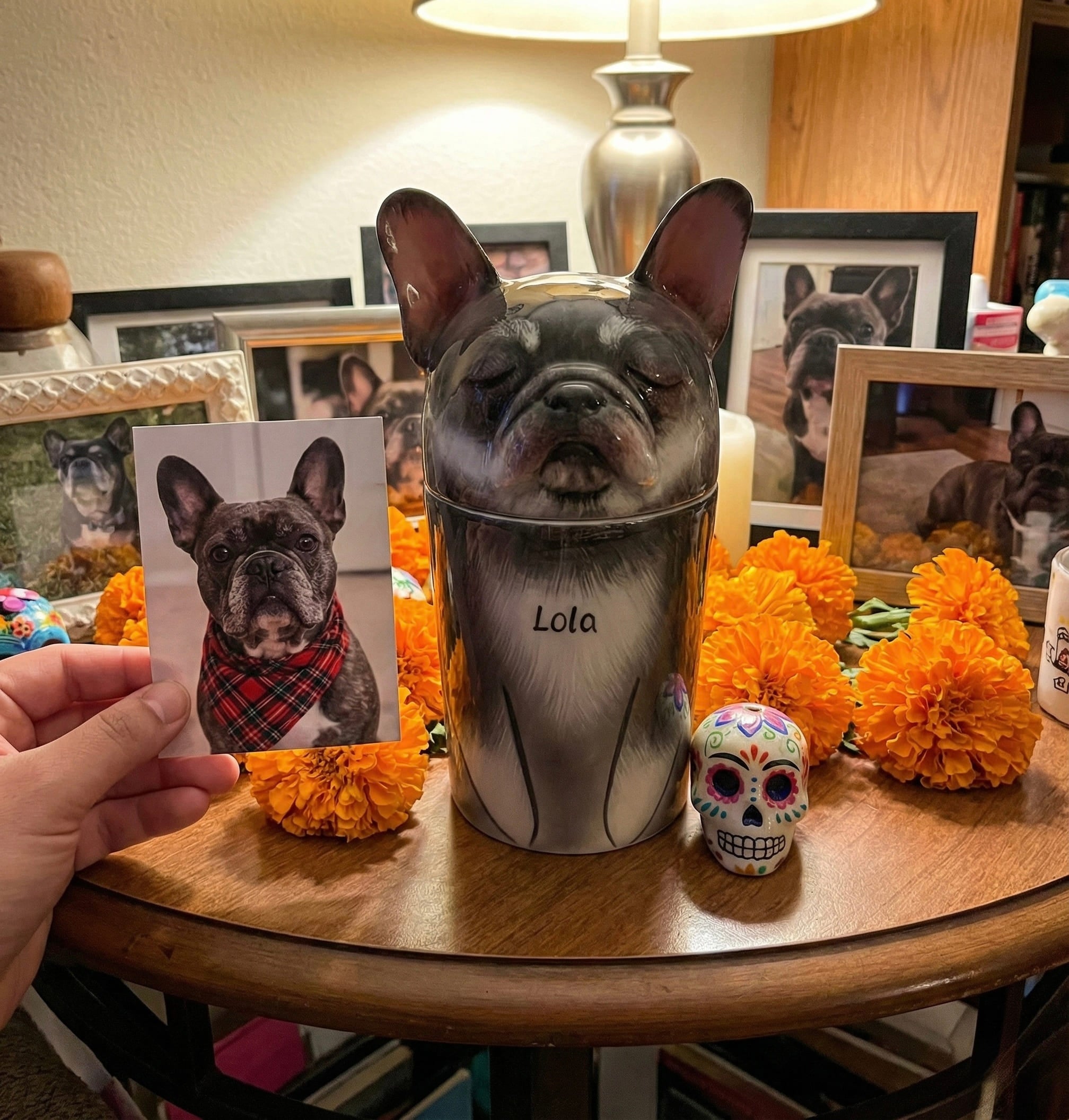 Customer memorial urn review photo 13