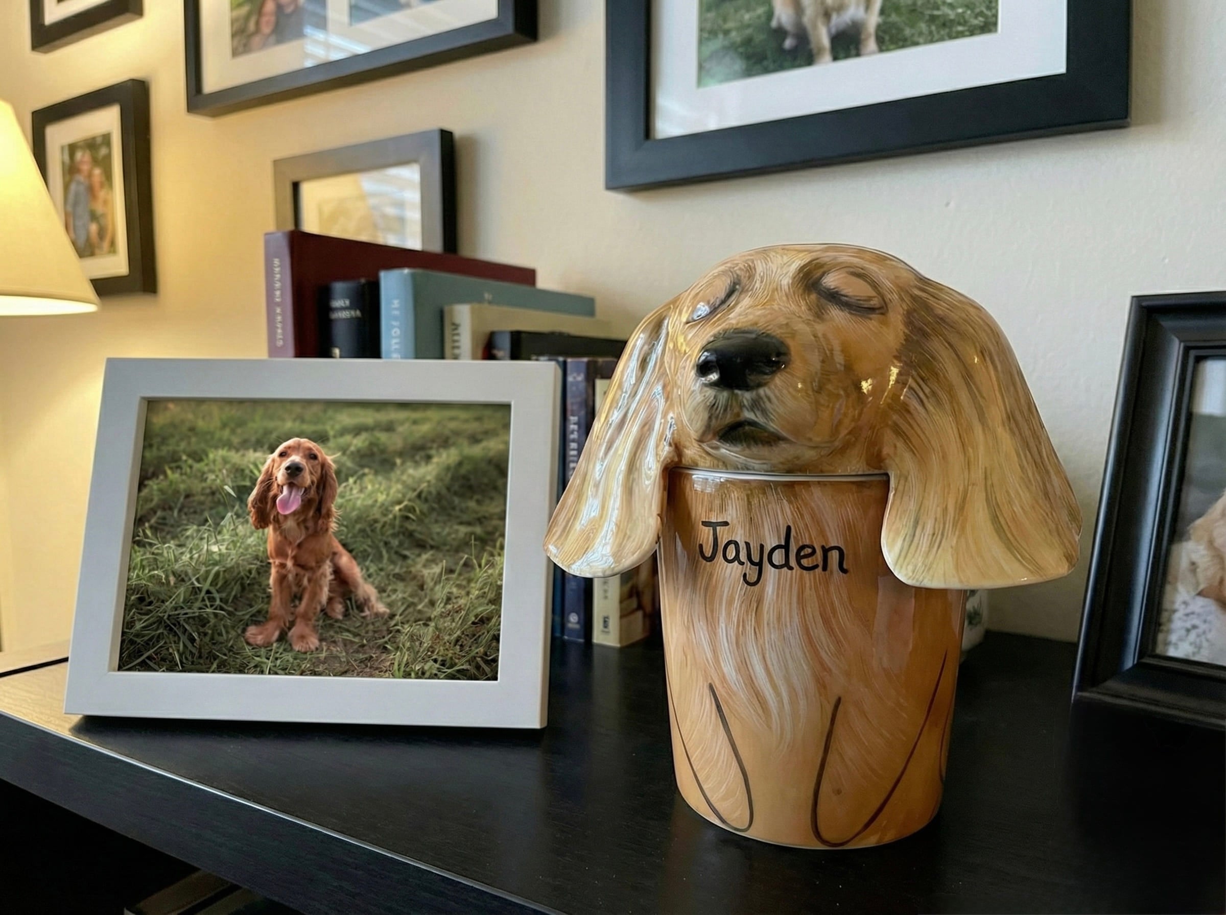 Customer memorial urn review photo 11