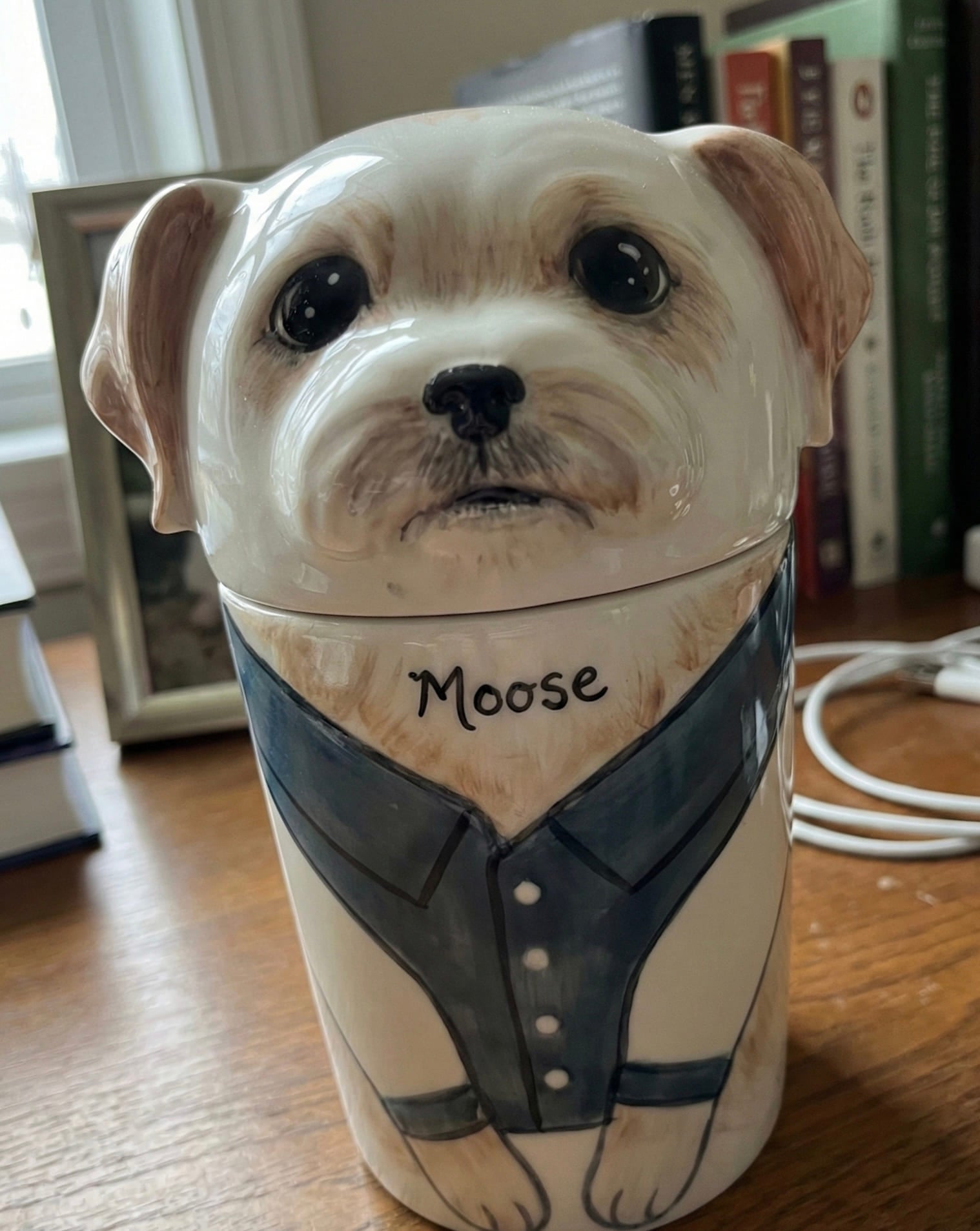 Moose — customer memorial photo